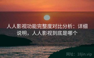 人人影视功能完整度对比分析：详细说明，人人影视到底是哪个