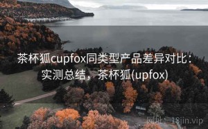 茶杯狐cupfox同类型产品差异对比：实测总结，茶杯狐(upfox)