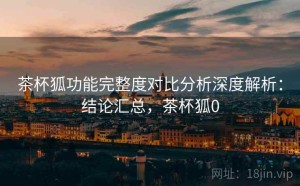 茶杯狐功能完整度对比分析深度解析：结论汇总，茶杯狐0