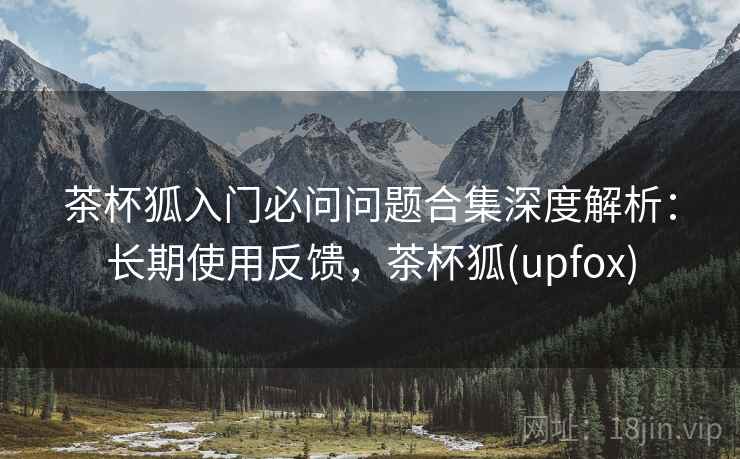 茶杯狐入门必问问题合集深度解析：长期使用反馈，茶杯狐(upfox)