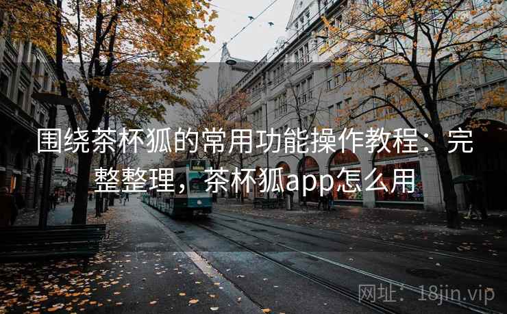 围绕茶杯狐的常用功能操作教程：完整整理，茶杯狐app怎么用