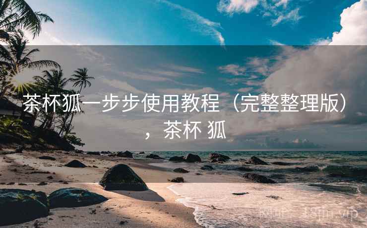 茶杯狐一步步使用教程（完整整理版），茶杯 狐