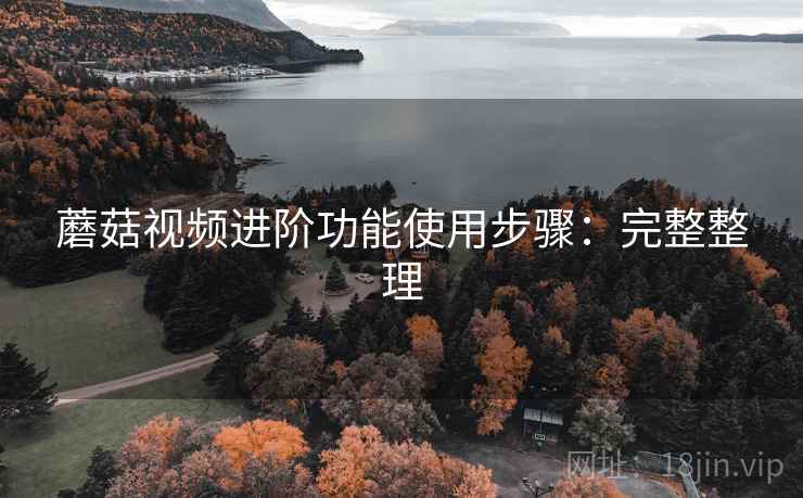 蘑菇视频进阶功能使用步骤：完整整理